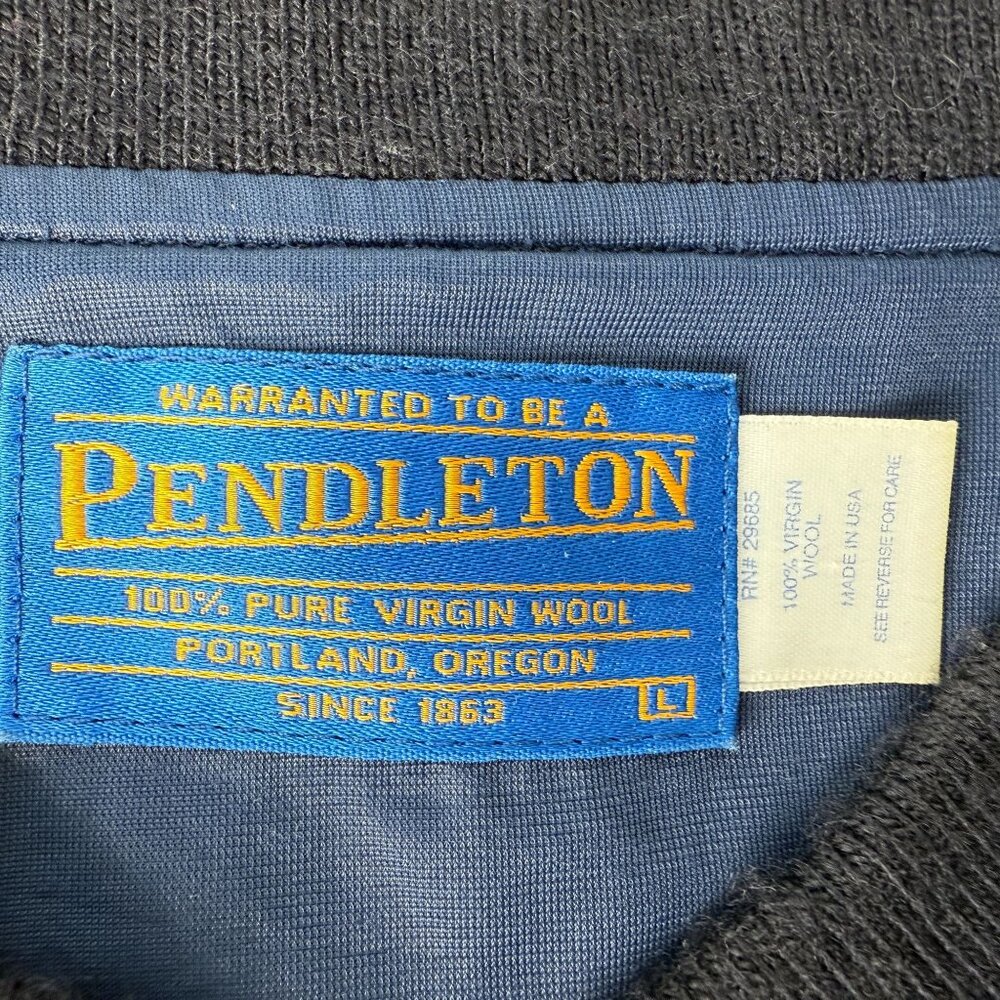 Pendleton 100% Virgin Wool Plaid Pullover Sweater… - image 5